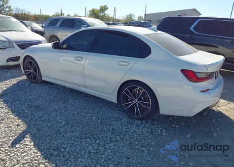 2021 BMW 330I z USA, uszkodzony, nr VIN 3MW5R1J04M8C05782